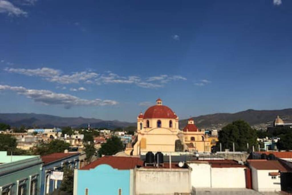 M1010 Agradable Departamento Centrico En Oaxaca Appartement Buitenkant foto