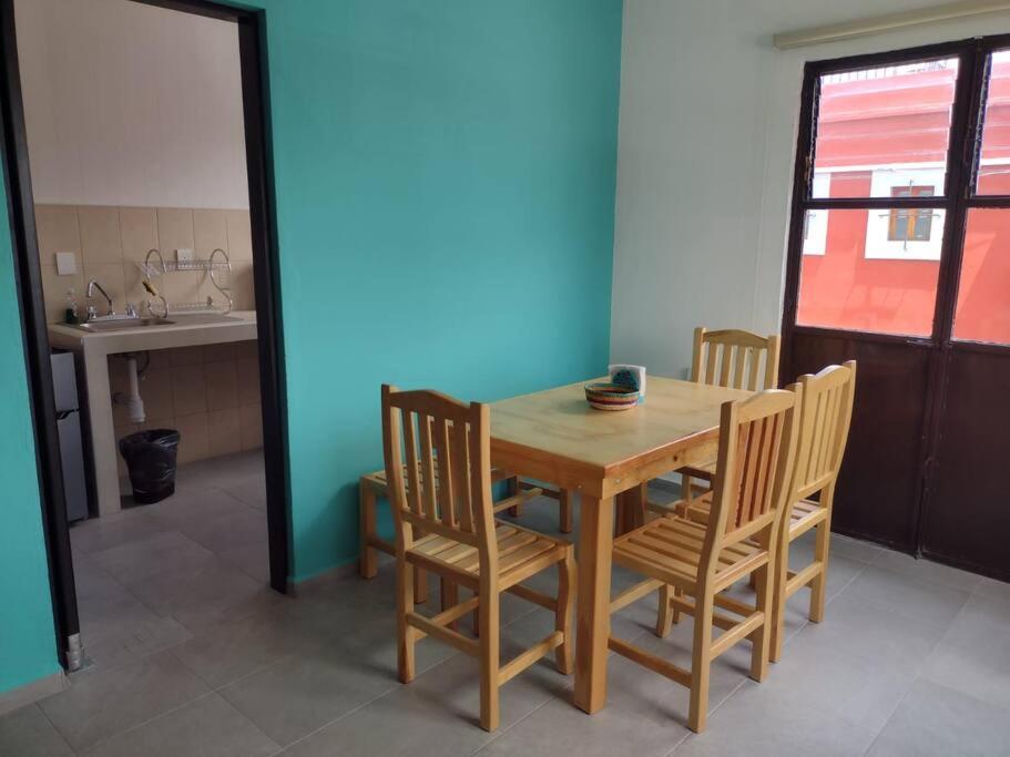 M1010 Agradable Departamento Centrico En Oaxaca Appartement Buitenkant foto